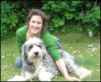 Jane Summers and dog